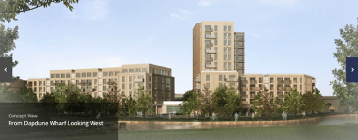 Walnut Tree Close, Guildford, tower block proposal